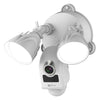 LC1C Garden Lamp Floodlight Camera Outdoor Home Monitor Night Vision Waterproof Family Surveillance Camera, CN Plug(1080P)