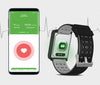 N98 Smart Watch IP67 Waterproof  Support Blood Pressure Heart Rate Monitor Fitness Tracker Clock Smartwatch for IOS Android(silver metal)