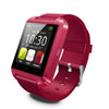 Portable Multifunctional Bluetooth V3.0 + EDR Smart Wrist Watch(Red)