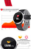 Q88 Smart Watch IP68 Waterproof Men Sports Smartwatch Android Bluetooth Watch Support Heart Rate / Call Reminder / Pedometer / Sleep Monitoring / Tracker(Black Grey)