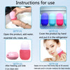 Massage Ice Tray Eye Bags Arms And Thighs Ice Pack Ice Tray, Color Classification: Capsule Blue