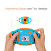 New Children  Digital Camera Soft Plastic Anti-fall Early Education Puzzle Baby 5.0MP Toy Camera