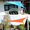 Triangle Outdoor Garden Sunshade Sail Waterproof Anti-UV Canopy, Size: 3m x 3m x 4.3m(Beige)