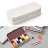 2 PCS Household Needle Box Set Sewing Kit Storage Box(White)