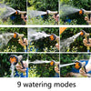 2068 Car Washing Telescopic Magic Hose Garden Watering Alloy Sprinkler, Style: 7.5m Set