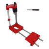 Accurate Positioning Belt Drilling Wood Drill Woodworking Locator Accessories Tool,Style: Plastic (Red)