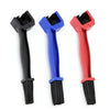 5 PCS BG-7168 Bicycle And Motorcycle Cleaning Brush Three-Sided Chain Brush, Colour: Blue