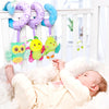 0-1 Year Old Baby Toys Newborn Baby Animal Lathe Hanging Early Education Teaching Aids(Sky Series 2B)
