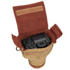 K-809 Shock-Absorbing And Drop-Proof Camera Shoulder Bag SLR Liner Protection Bag(Khaki)