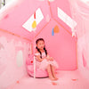Children Indoor Toy House Yurt Game Tent, Style:Blue House