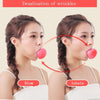 2 PCS Facial Lifting And Tightening Double Chin Remover Face-lifting Device(Red)