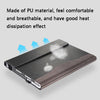 PU Leather Laptop Protective Sleeve For Microsoft Surface Book 2 15 inches(Gentleman Gray)