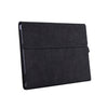 13 inch Leather Tablet Protective Case For Microsoft Surface Pro X, Color: Black + Power Bag