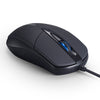 Forka Mini Wired Portable Computer Optical Mouse(Silent Version)