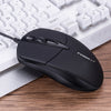 Forka Mini Wired Portable Computer Optical Mouse(Silent Version)