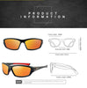 2 PCS Polarized Sunglasses Driving Shades Vintage Sun Glasses Goggle(C02)