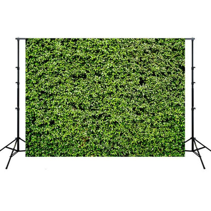 2.1m x 1.5m Green Leaves Wall Birthday party photography background cloth