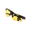 Night-Vision Glasses  Protective Gears Sunglasses Driving Glasses Anti Glare Night Vision Drivers Goggles(Yellow)