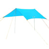 Ultralight Outdoor Portable Hammock Awning Hanging Tent Wear-resisting Large Multi-functional Mat Foldable Anti-UV Waterproof(Sky Blue)