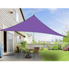 Outdoor Sunshade Triangle Sky Screen Simple Sun Protection Canopy, Size:6X6X6M(Random Color)