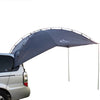Laputa Outdoor Self-driving Barbecue Camping Vehicle Tail Car Side Tent, Color:Blue Gray