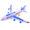 Model Airplane Toys Electric Flash Music Plane Kids Toy DIY Aircraft Gift