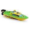3 PCS High Speed Electric Toy Boat Plastic Launch Children Toy Speedboat Water Play Set Gift for Kids