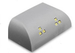 6 LEDs PIR Motion Sensor Intelligent LED Night Light for Wardrobe Drawer Bedroom(Gray)