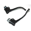 2 PCS / Pair Steel Tube Bend Claw Brake Lever Bicycle Accessories(Color Random Delivery)