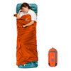 Naturehike NH15S003-D Adult Outdoor Camping Travel Single Ultra Light Portable Four Seasons Mini Sleeping Bag, Size:S(Orange)