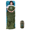 Naturehike NH15S003-D Adult Outdoor Camping Travel Single Ultra Light Portable Four Seasons Mini Sleeping Bag, Size:S(Army Green)