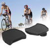 1 Pair Richy Road Bike Lock Pedal To Flat Pedal Converter Is Suitable For SPD / LOOK Road Pedal Lock, Style:SPD(Black)