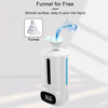 K9 Pro Plus Handsfree Non-contact Body Thermometer + 1000ml Automatic Non-contact Liquid Soap Dispenser with Base Mount, 15 Languages Voice Broadcast