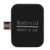 For Android Phones USB Dongle SDR+R820T2 DVB-T SDR TV Tuner Radio Receiver HOT (Black)