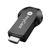 AnyCast M100 2.4G Dual Core H.265 4K HDMI DLNA Airplay WiFi Wireless Display Receiver Dongle for Windows, Android, iOS, Mac OS(Bla
