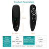 G10s Pro Backlit 2.4G Air Mouse Remote Control with Fidelity Voice Input & IR Learning & 6-axis Gyroscope for PC & Android TV Box & Laptop & Projector
