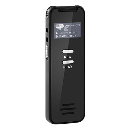 K603 Mini Monochrome LCD Handheld Voice Recorder, 8G, Support TF Card
