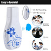 Simple Blue and White Porcelain Pattern Portable Audio Voice Recorder USB Drive, 4GB, Support Music Playback