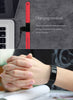 X3 0.96 inch Screen Display Silicone Watch Band Bluetooth Smart Bracelet, IP68 Waterproof, Support Pedometer / Heart Rate Monitor / Sleep Monitor / Blood Pressure Monitor, Compatible with Android and iOS Phones(Red)