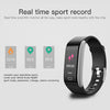 B11 IPS Color Screen Display Bluetooth Smart Bracelet, IP67 Waterproof, Support Pedometer  / Heart Rate Monitor / Blood Pressure Monitor / Sedentary Reminder, Compatible with Android and iOS Phones(Blue)