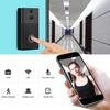 VESAFE VS-A5 HD 720P Security Camera Smart WiFi Video Doorbell Intercom, Support TF Card & Infrared Night Vision & Motion Detection App for IOS and Android(With Ding Dong/Chime)(Black)