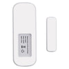 QEVDO QDSW1 WiFi Door and Window Magnetic Sensor Intelligent Alarm Soor and Window Security System, Support APP Alarm & Alexa / Google Voice Control(White)
