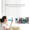 X3 1080P WiFi Smart Video IP54 Waterproof Digital Camera Door Viewer, Support TF Card & Infrared Night Vision(White)