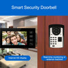 SYSD-806FD11 Rainproof Sunscreen Smart Video Doorbell with 7 inch HD Touch Screen, Support Infrared Night Vision & Password / Fingerprint / Remote Unlocking & Voice Intercom