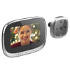 SF550 4.3 inch Screen 1.0MP Security Digital Door Viewer with 12 Polyphonic Music, Support PIR Motion Detection & Infrared Night Vision & 145 Degrees Wide Angle & TF Card (Black)