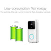Anytek B60 720P Smart WiFi Video Visual Doorbell, Support APP Remote & PIR Detection & TF Card(White)