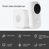 Original Xiaomi Youpin Dingling Smart WIFI Video Visual Doorbell with Doorbell Receiver, Support Infrared Night Vision & Change Voice Intercom & Real-time Video Viewing(White)