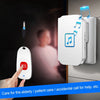 CACAZI C86 Wireless SOS Pager Doorbell Old man Child Emergency Alarm Remote Call Bell, EU Plug(White)