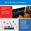 PiPo X10s All-in-One Mini PC, 10.1 inch, 6GB+64GB, Windows 10 Intel Celeron J4105 Quad Core up to 2.5GHz, Support WiFi & Bluetooth & TF Card & HDMI & RJ45, US Plug (Black)