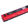 iScan01  Mobile Document Portable HandHeld Scanner with LED Display, A4  Contact  Image  Sensor, Support 900DPI  / 600DPI  / 300DPI  / PDF / JPG / TF (Red)